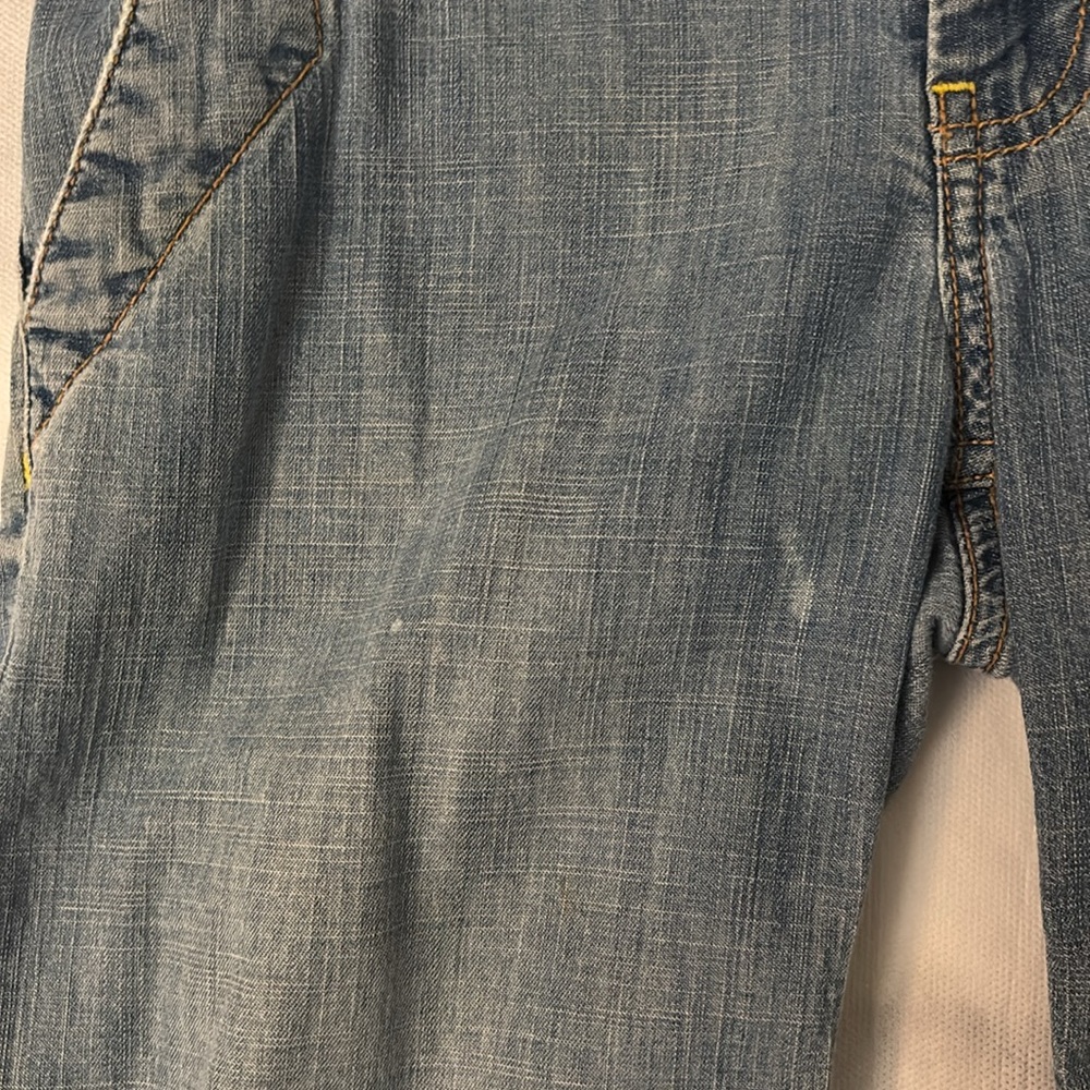 Banana Republic Denim Stretch Bermuda Shorts 0 Festival Summer Casual Boho Twee - Picture 9 of 13